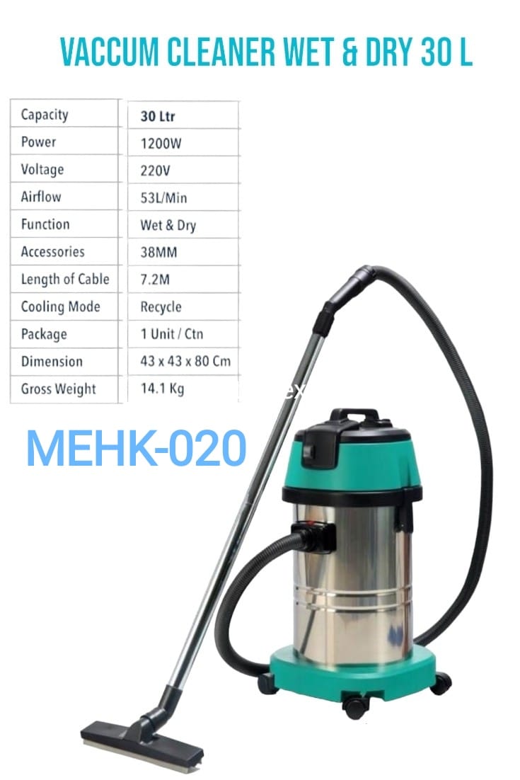 VACCUME CLEANER WET & DRY 30LTRS
